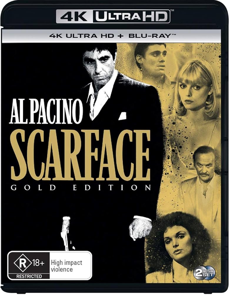 Amazon.com: Scarface 4K UHD + Blu-ray | Al Pacino, Michelle